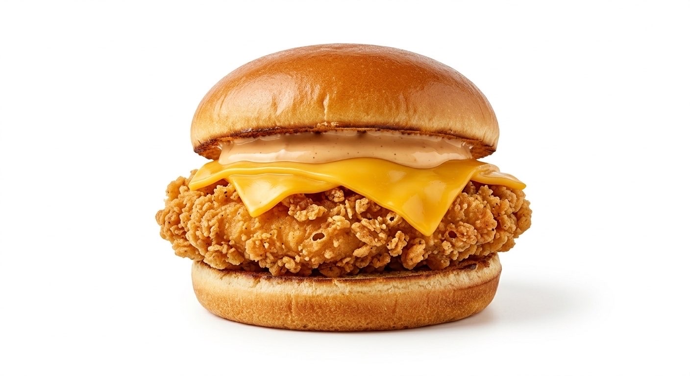 Crispy Chicken burger livraison Perpignan nuit